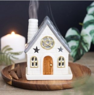 Witch House Incense Burner