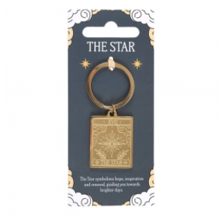 The Star Tarot Keychain