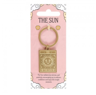 The Sun Tarot Keychain
